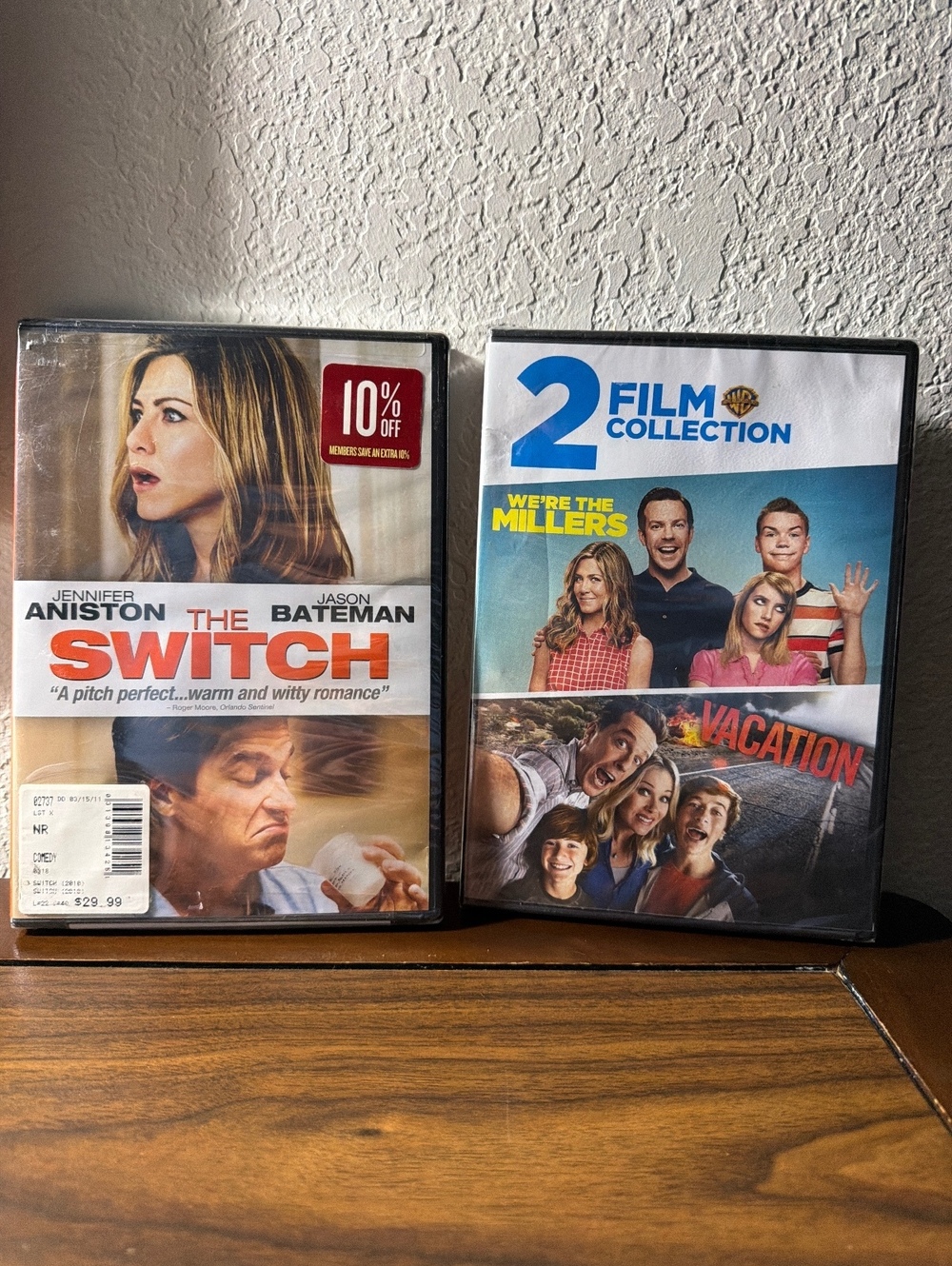 The Switch DVD & 2 Film Collection DVD - We're The Millers and Vacation